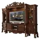 Dresden Cherry Oak 121" Entertainment Center with LED