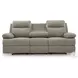 Yarrow Lane Mocha Reclining Sofa with Drop Down Table