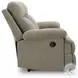 Yarrow Lane Mocha Reclining Sofa with Drop Down Table