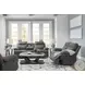 Yarrow Lane Charcoal Reclining Loveseat