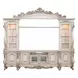 Gorsedd Golden Ivory 117" Entertainment Center with LED