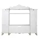 Gorsedd Golden Ivory 117" Entertainment Center with LED