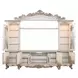 Gorsedd Golden Ivory 117" Entertainment Center with LED