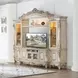 Gorsedd Golden Ivory 117" Entertainment Center with LED