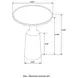 Ixia Natural Accent Table