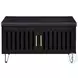Brixton Black Entryway Shoe Storage Bench