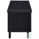 Brixton Black Entryway Shoe Storage Bench