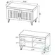 Brixton Black Entryway Shoe Storage Bench