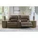 Time-Piece Earth 79" Zero Gravity Power Reclining Loveseat with USB Charging