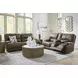 Time-Piece Earth 82" Zero Gravity Power Reclining Sofa with USB Charging