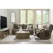 Time-Piece Earth 82" Zero Gravity Power Reclining Sofa with USB Charging