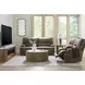 Time-Piece Earth 82" Zero Gravity Power Reclining Sofa with USB Charging