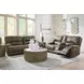 Time-Piece Earth 82" Zero Gravity Power Reclining Sofa with USB Charging