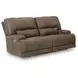 Time-Piece Earth 82" Zero Gravity Power Reclining Sofa with USB Charging