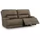 Time-Piece Earth 82" Zero Gravity Power Reclining Sofa with USB Charging