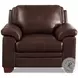 Ironvale Chestnut Leather Living Room Set