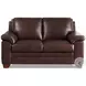 Ironvale Chestnut Leather Living Room Set