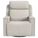 Sierra Linen Upholstered Rocker Power Recliner
