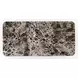 Altura Smoked Walnut and Champagne Gold 2 Door Stone Top Hall Chest