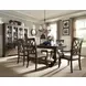 Trisha Yearwood Home Coffee 102" Extendable Rectangular Dining Table