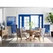 Eastbluff Blue Upholstered Arm Chair