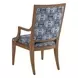Eastbluff Blue Upholstered Arm Chair