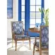 Eastbluff Blue Upholstered Arm Chair