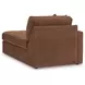 Modmax Spice Performance Fabric 6 Piece Modular Sectional with LAF Chaise and Storage Console