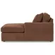 Modmax Spice Performance Fabric 8 Piece Modular Double Chaise Sectional with Audio and Storage Consoles