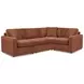 Modmax Spice Performance Fabric 4 Piece Modular Sectional