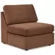 Modmax Spice Performance Fabric 6 Piece Modular Sectional with LAF Chaise and Storage Console