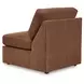 Modmax Spice Performance Fabric 4 Piece Modular Double Storage Chaise Sectional