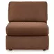 Modmax Spice Performance Fabric 4 Piece Modular Double Storage Chaise Sectional