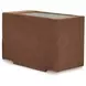 Modmax Spice Performance Fabric 6 Piece Modular Sectional with LAF Chaise and Storage Console