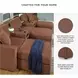 Modmax Spice Performance Fabric Oversized Accent Ottoman
