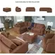 Modmax Spice Performance Fabric Oversized Accent Ottoman