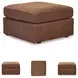 Modmax Spice Performance Fabric Oversized Accent Ottoman