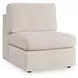 Modmax Oyster Performance Fabric 3 Piece Modular Sectional with LAF Storage Chaise