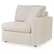 Modmax Oyster Performance Fabric 3 Piece Modular Sectional with LAF Storage Chaise