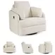 Modmax Oyster Performance Fabric Swivel Glider Recliner