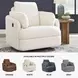 Modmax Oyster Performance Fabric Swivel Glider Recliner