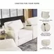 Modmax Oyster Performance Fabric Modular Sectional Sofa with Storage Console