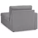 Modmax Granite Performance Fabric 6 Piece Modular Sectional with LAF Chaise and Storage Console