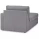 Modmax Granite Performance Fabric 8 Piece Modular Double Chaise Sectional with Audio and Storage Consoles