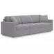 Modmax Granite Performance Fabric Modular 3 Piece Sectional Sofa