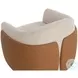 Caris Santa Cruz Oatmeal Swivel Lounge Chair