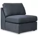 Modmax Ink Performance Fabric 7 Piece Modular Sectional with Storage Console