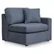 Modmax Ink Performance Fabric 3 Piece Modular Sectional with LAF Storage Chaise