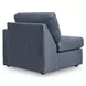 Modmax Ink Performance Fabric 3 Piece Modular Sectional with LAF Storage Chaise