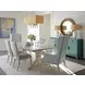 Seacliff Blue Upholstered Host Wing Chair